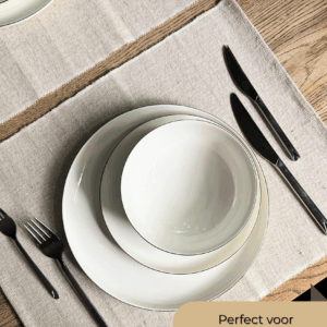 OZ HOME Bavary Collection - 24-delig Porseleinen Serviessets