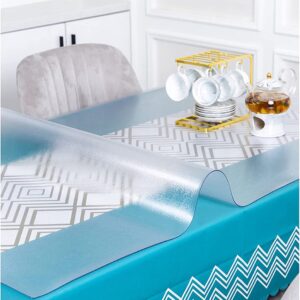 Tafelbeschermer Relief Transparant - 1,5 mm Dikte